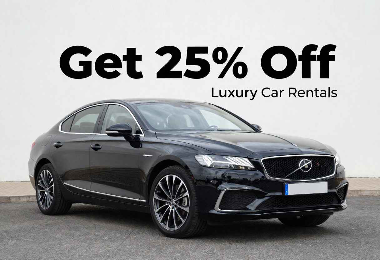 Get 25% Off Luxury Car Rentals