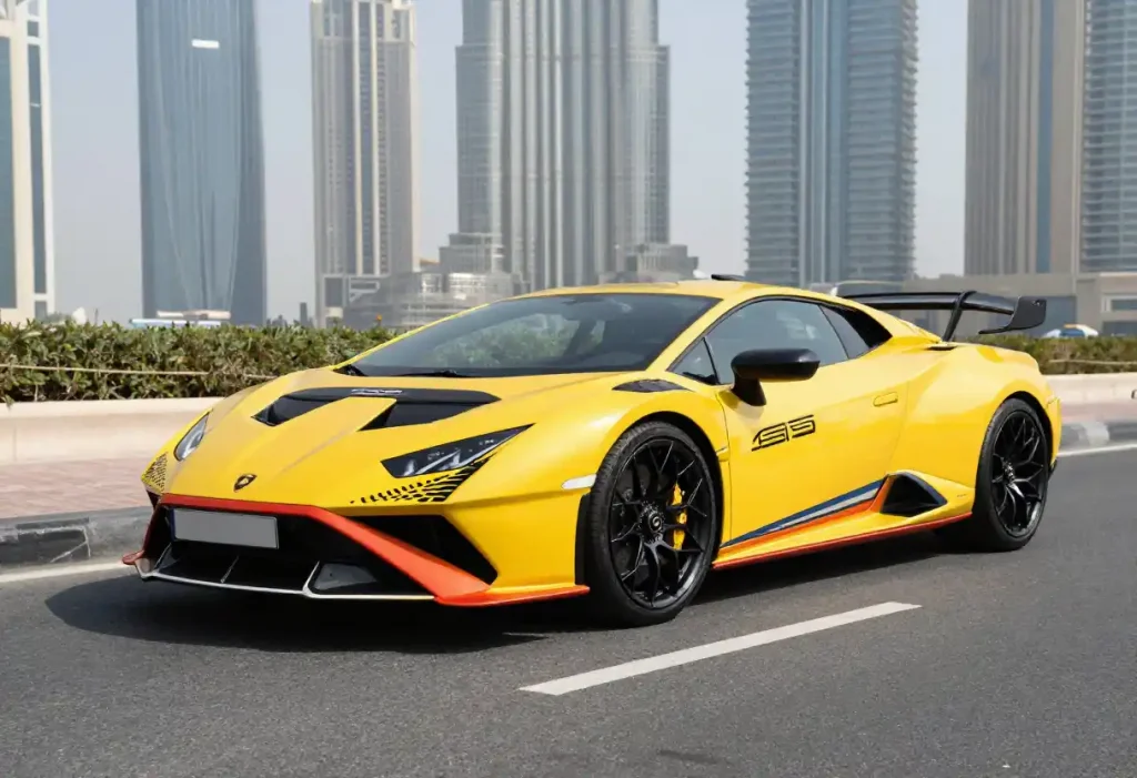 Limited Time Offer on Lamborghini Huracán STO Rental in Dubai