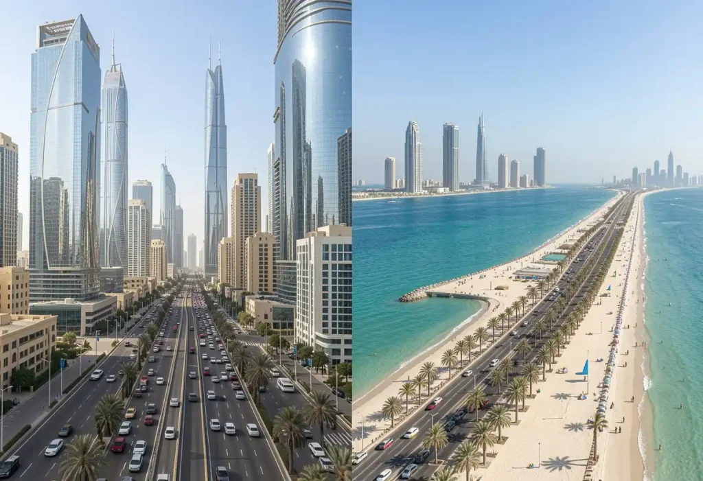 Sheikh Zayed Road vs Jumeirah Beach Road Best Drive in Dubai