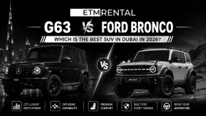 G63 vs Ford Bronco