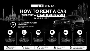 How to Rent a Car Without a Security Deposit in Abu Dhabi