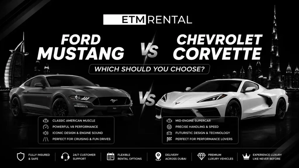 Ford Mustang vs Chevrolet Corvette: Which Should You Choose?